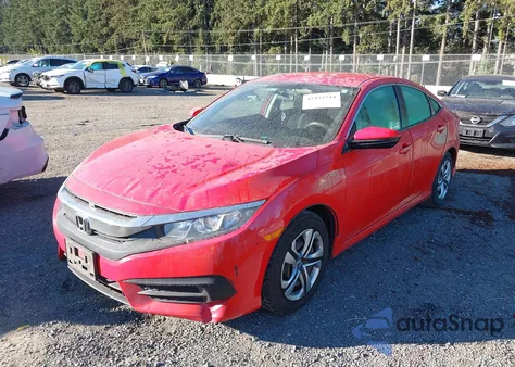 2016 Honda Civic Lx из США, поврежденный, VIN 2HGFC2F5XGH540138